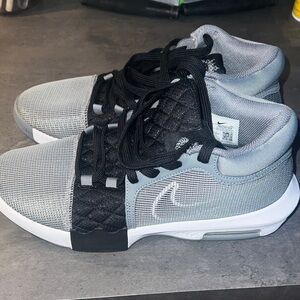 Nike Black and Gray Athletic Shoes LeBron witness 8’s